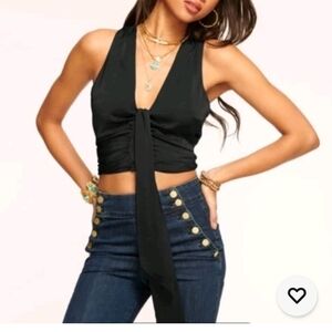 Ramy Brook Women's Black Satin Sleeveless Blouse Top Size XS NEW $295 Albert NWT